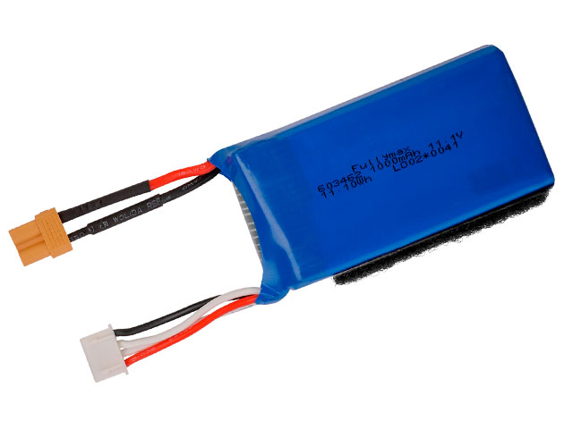 Li-Poバッテリー 11.1V 1000ｍAh（X450）