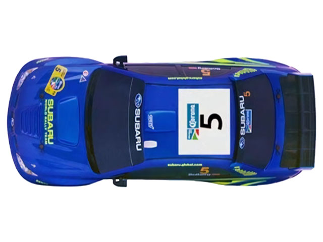1/10 SUBARU IMPREZA WRC 2006 塗装済みボディセット