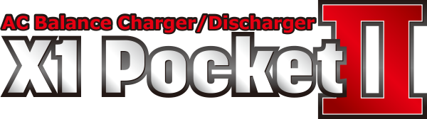AC Balance Charger/Discharger　X1 Pocket Ⅱ［ ACバランス充・放電器　X1 ポケット Ⅱ ］