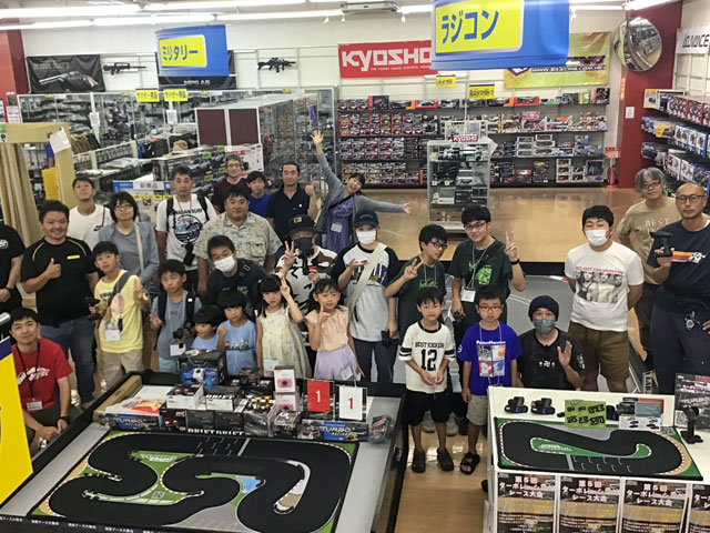 ターボレーシングレース大会の様子