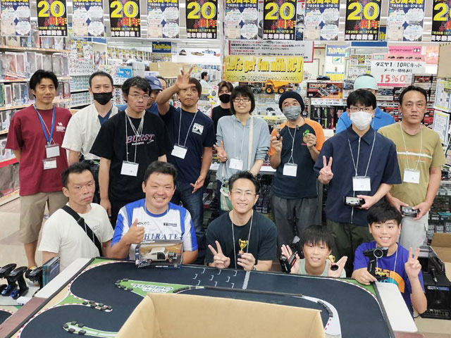 ターボレーシングレース大会の様子