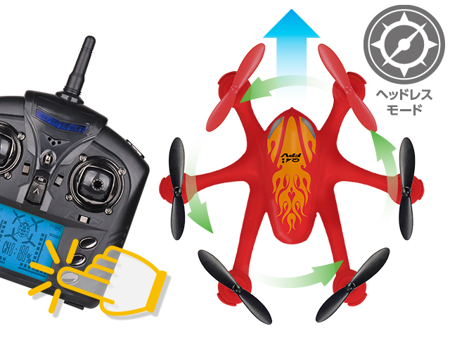 2.4GHz 4ch ドローン（マルチコプター）Q4i FPV [キューフォーアイ 