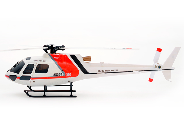6CH ブラシレスモーター 3D6Gシステムヘリコプター [AS350 K123
