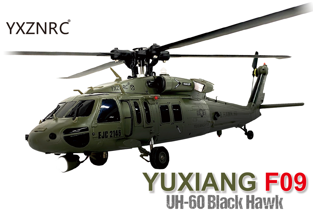 YUXIANG F09（UH-60 Black Hawk） | Hitec Multiplex Japan Inc.