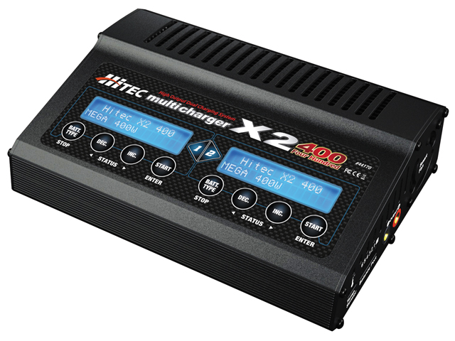 multi charger X2 400 充放電器 | Hitec Multiplex Japan Inc.