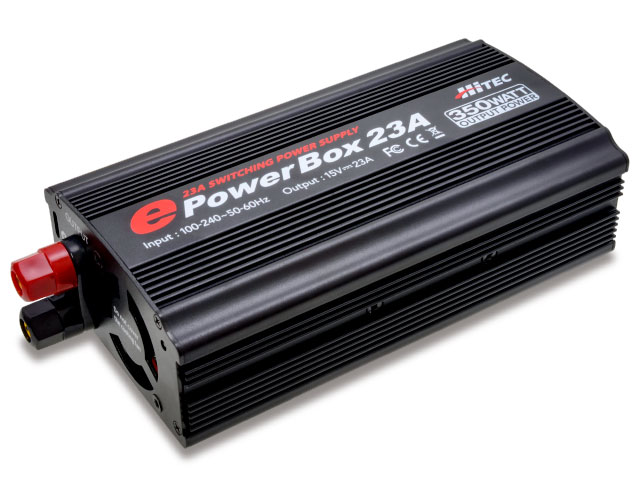 e PowerBox 23A [e パワーボックス 23A]安定化電源 | Hitec Multiplex Japan Inc.