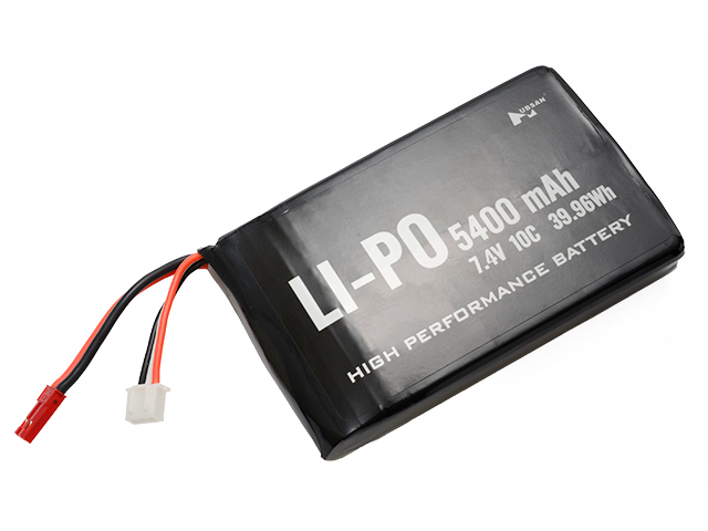 送信機用Li-Poバッテリー7.4V 5400mAh （X4 PRO）