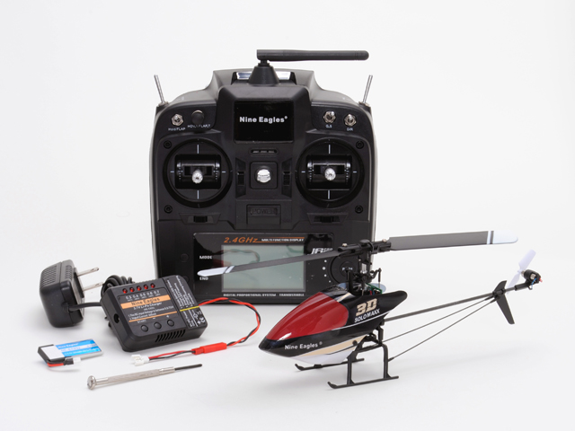 2.4GHz 6ch 超小型電動3Dヘリコプター SOLO MAXX 3D  [ソロ・マックス 3D]