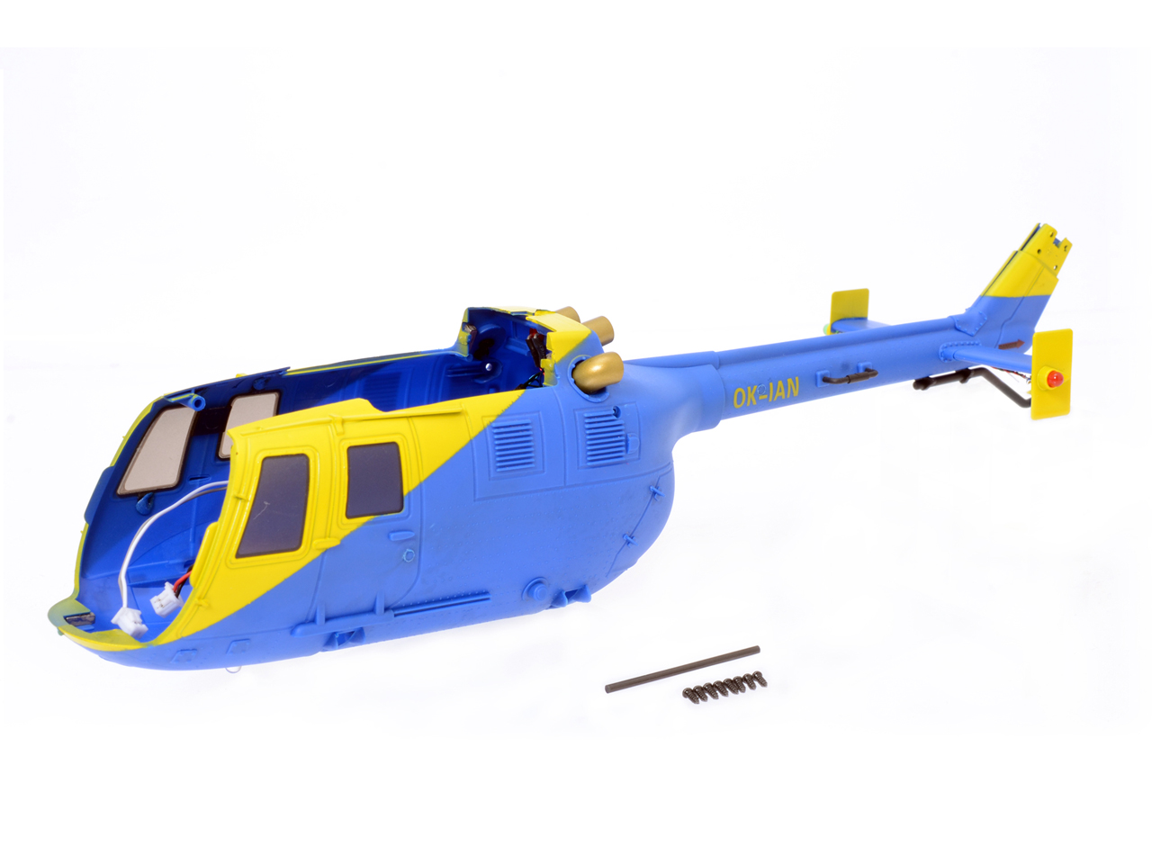 2.4GHz 6ch 小型電動ヘリコプター SOLO PRO 135 BO-105 [ソロ・プロ135 BO-105] | Hitec  Multiplex Japan Inc.