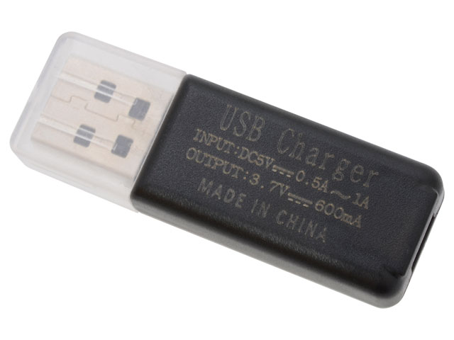 USB充電器 3.7V 600mA （A210/A220/A260/A250/A290/A500）