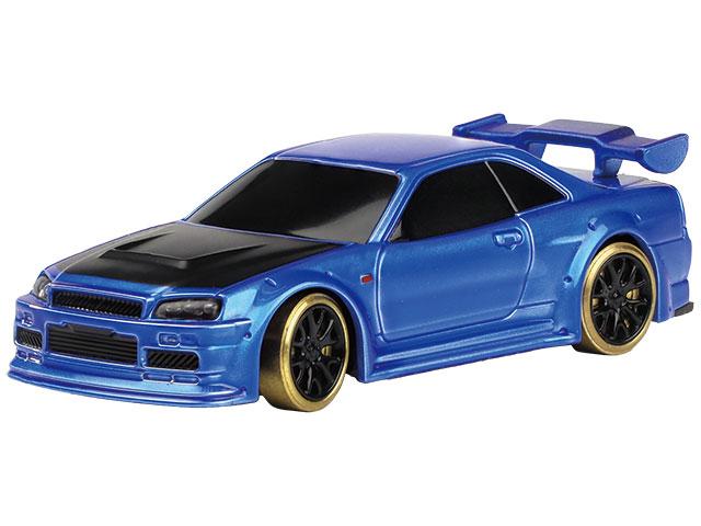 1/76 C64 Blue Drift Car［ 1/76スケール C64ブルー ドリフトカー ］ | Hitec Multiplex Japan  Inc.