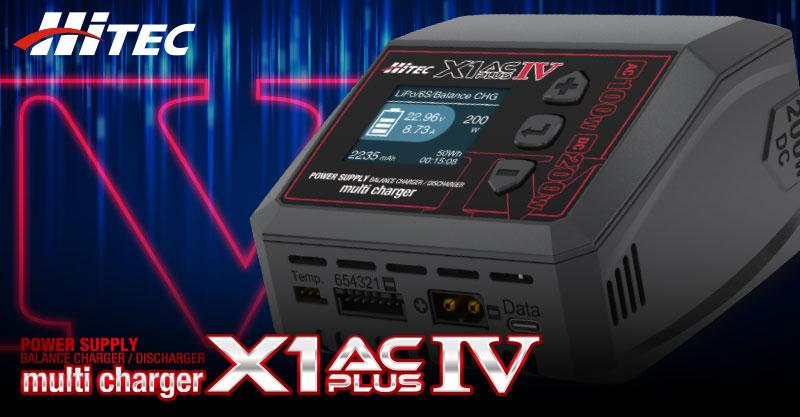 飛躍的に進化した新製品「multi charger X1 AC PLUS Ⅳ」が登場！ | Hitec Multiplex Japan Inc.